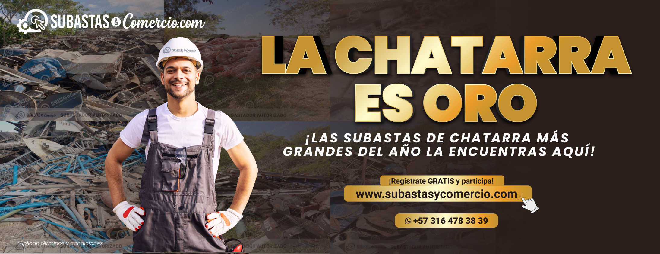 subasta de chatarra octubre